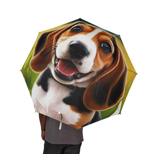 Beagle Semi-Automatic Foldable Umbrella