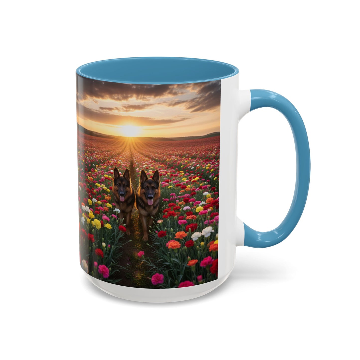 Taza de café con detalles de pastor alemán: el regalo perfecto para los amantes de los perros