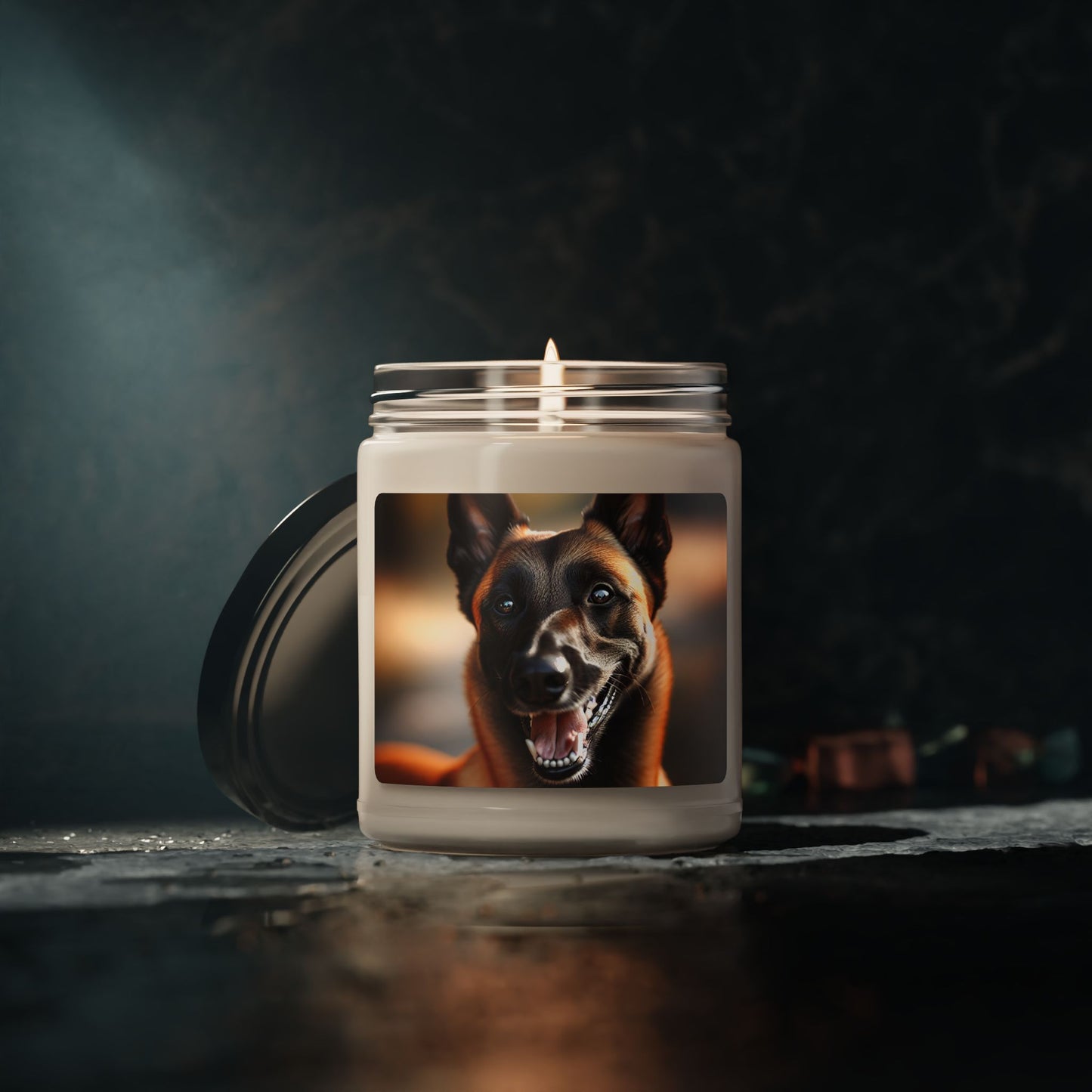 Belgian Shepherd Dog Malinois- Scented Soy Candle, 9oz