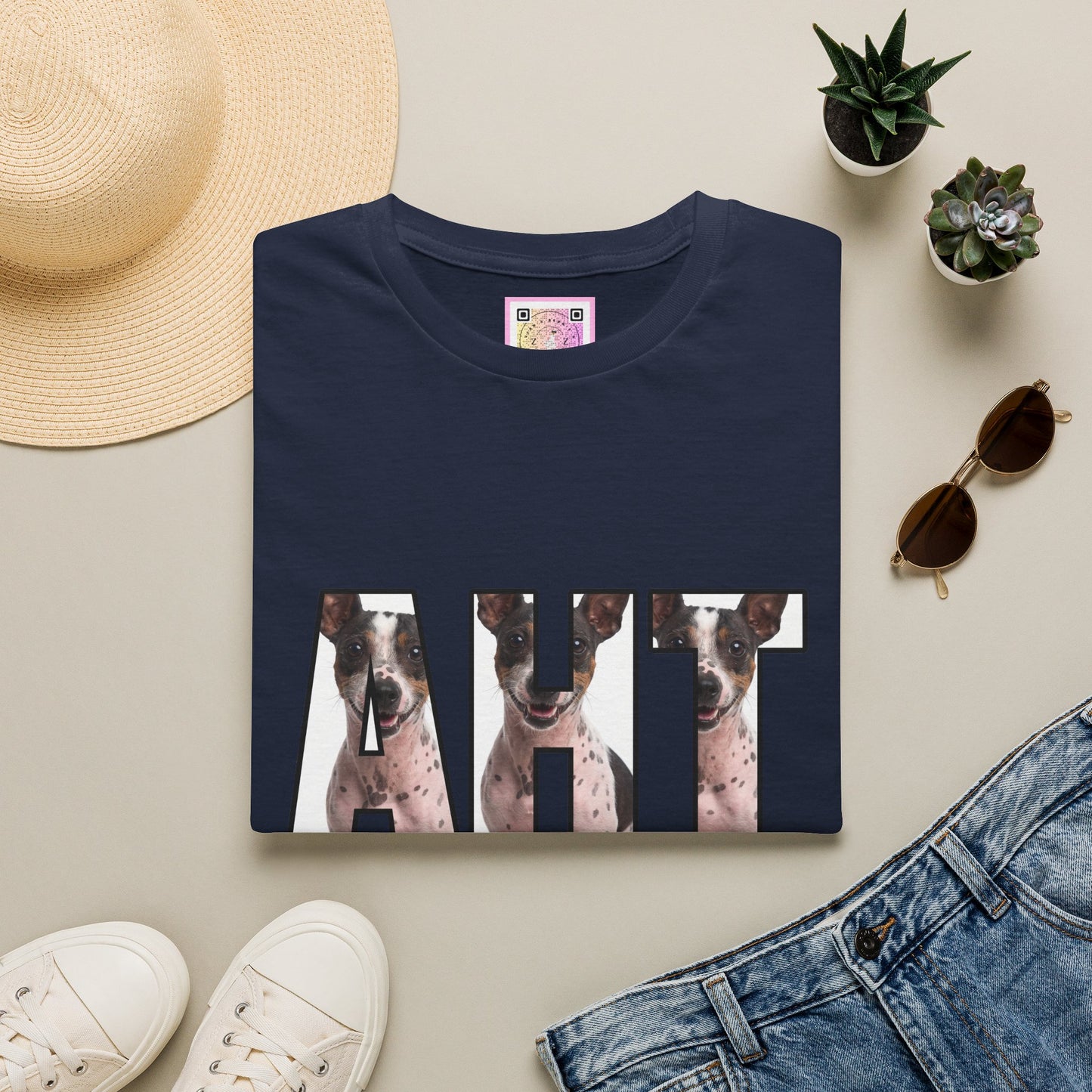 American Hairless Terrier (AHT) Tee Shirt
