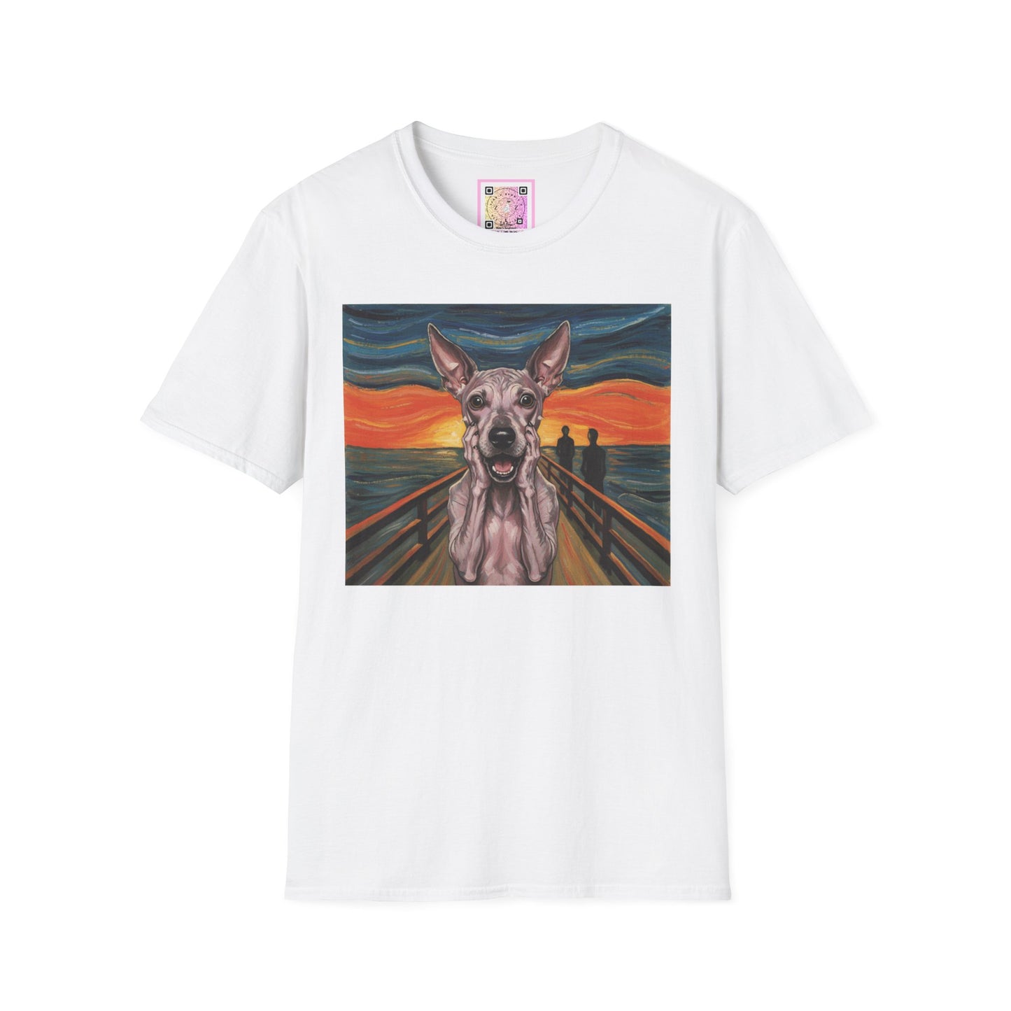 Canine Canvas Collection: Munch Homage Tee Shirt