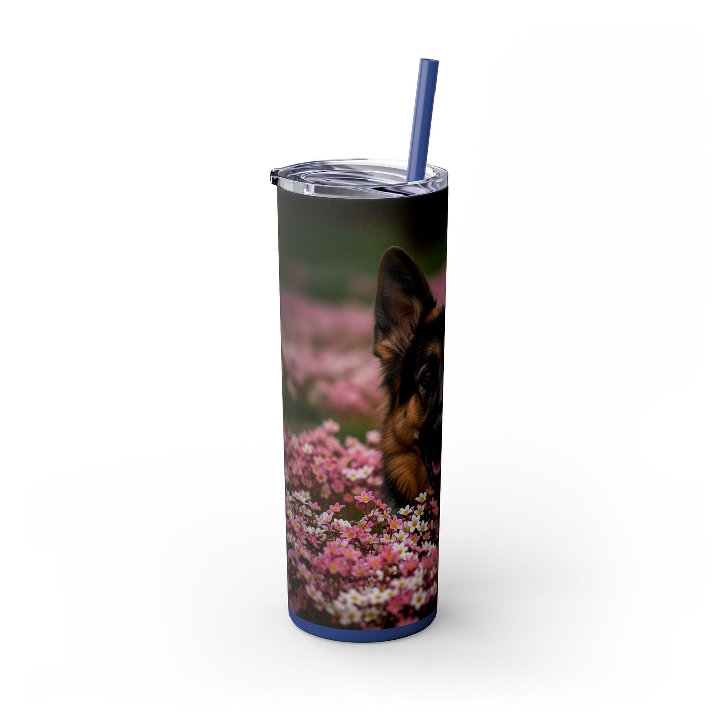 German Shepherd Tumbler with Straw, 20oz