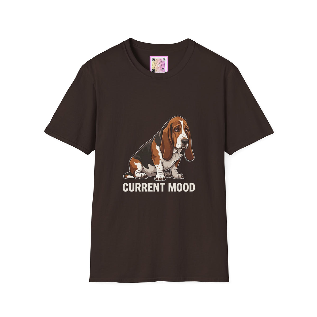 Basset Hound Current Mood Tee Shirt