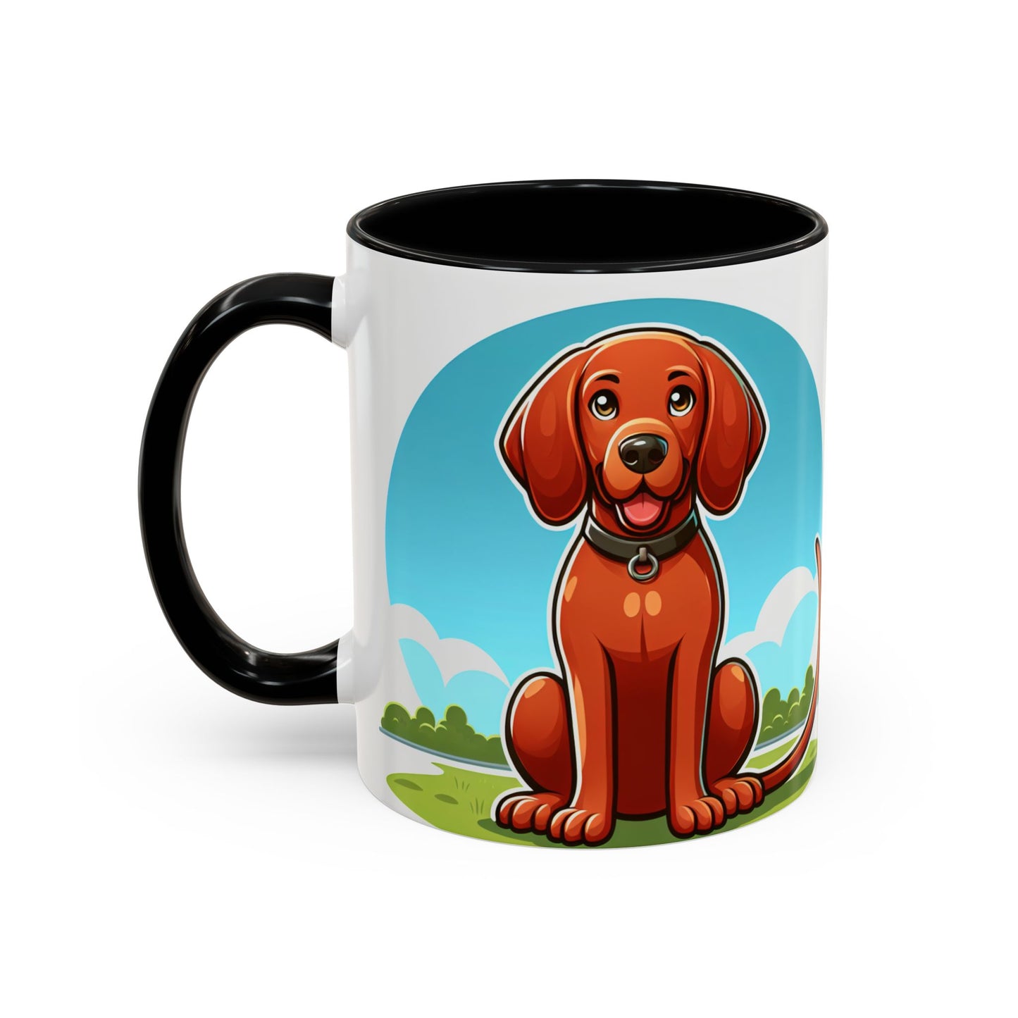 Mug à café Redbone Coonhound - Cadeau idéal pour les amoureux des chiens