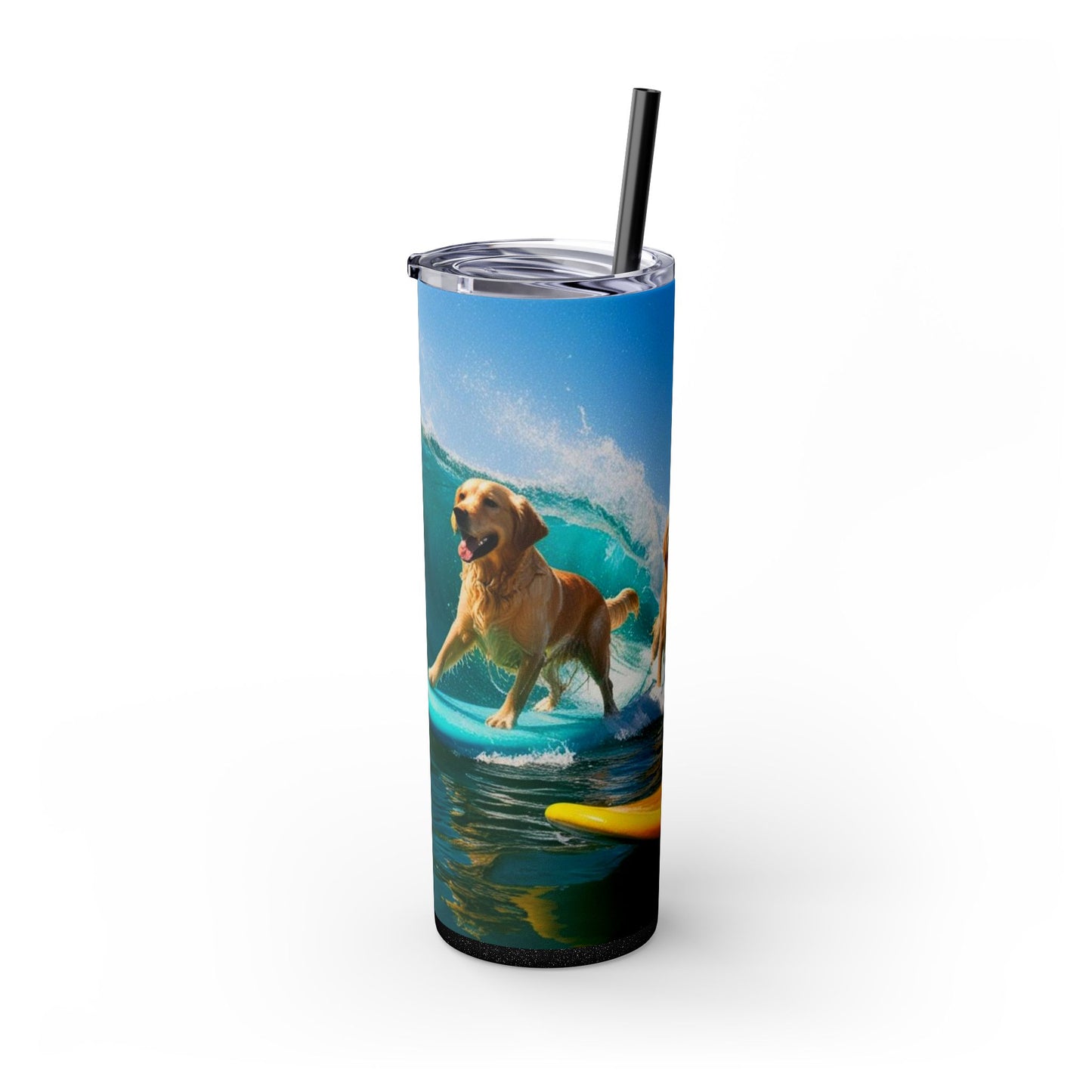 Surf Dogs Tumbler with Straw, 20oz