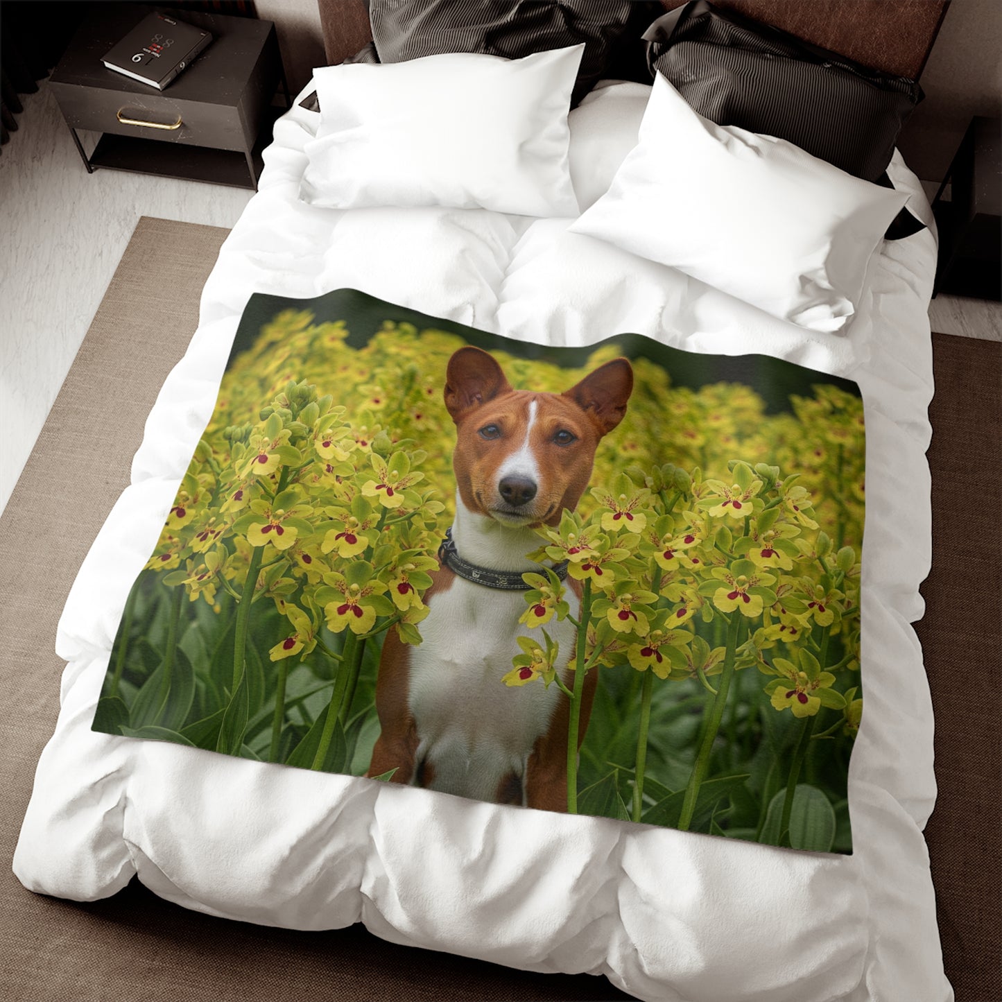 Basenji Sweatshirt Blanket