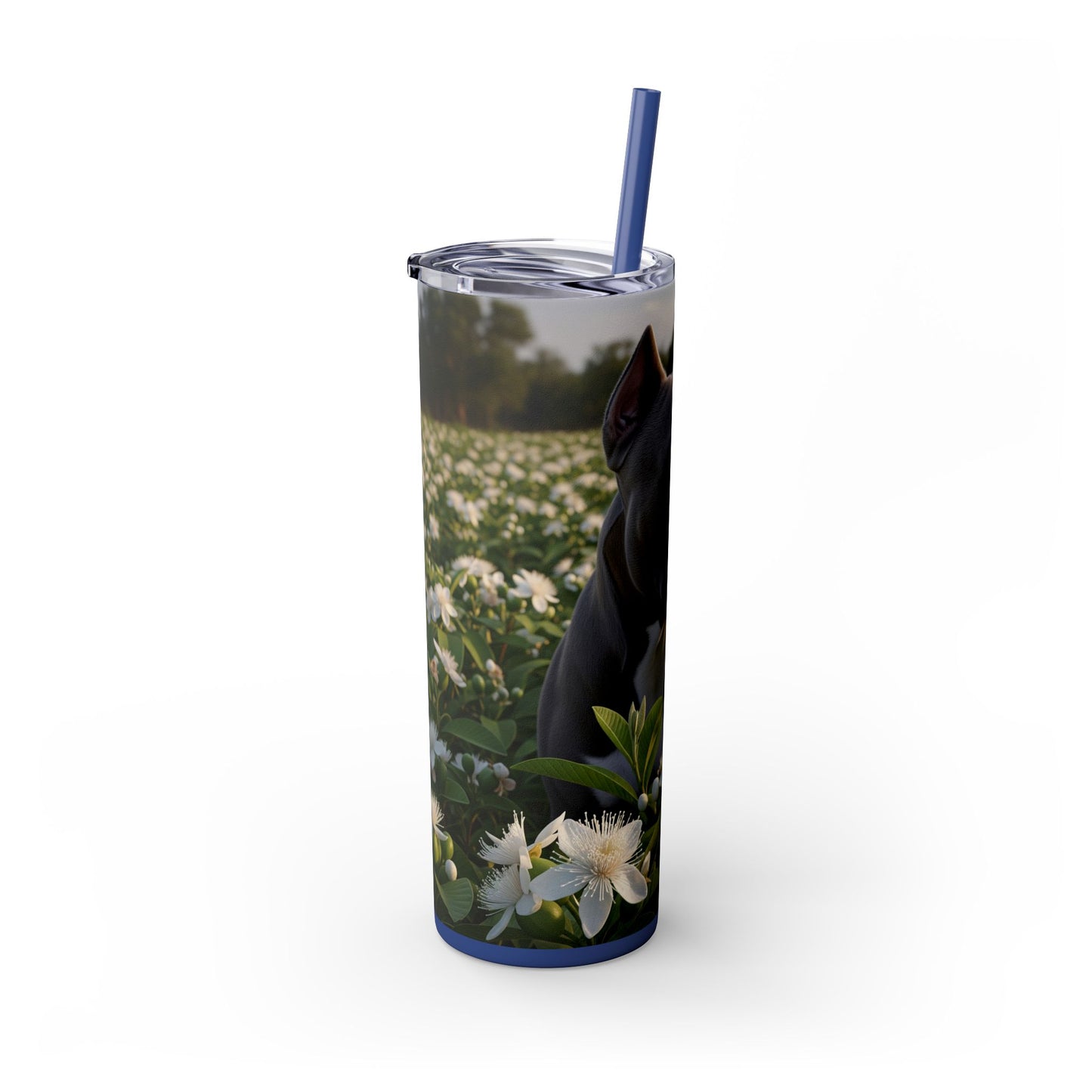 Bully Kutta Skinny Tumbler with Straw, 20oz