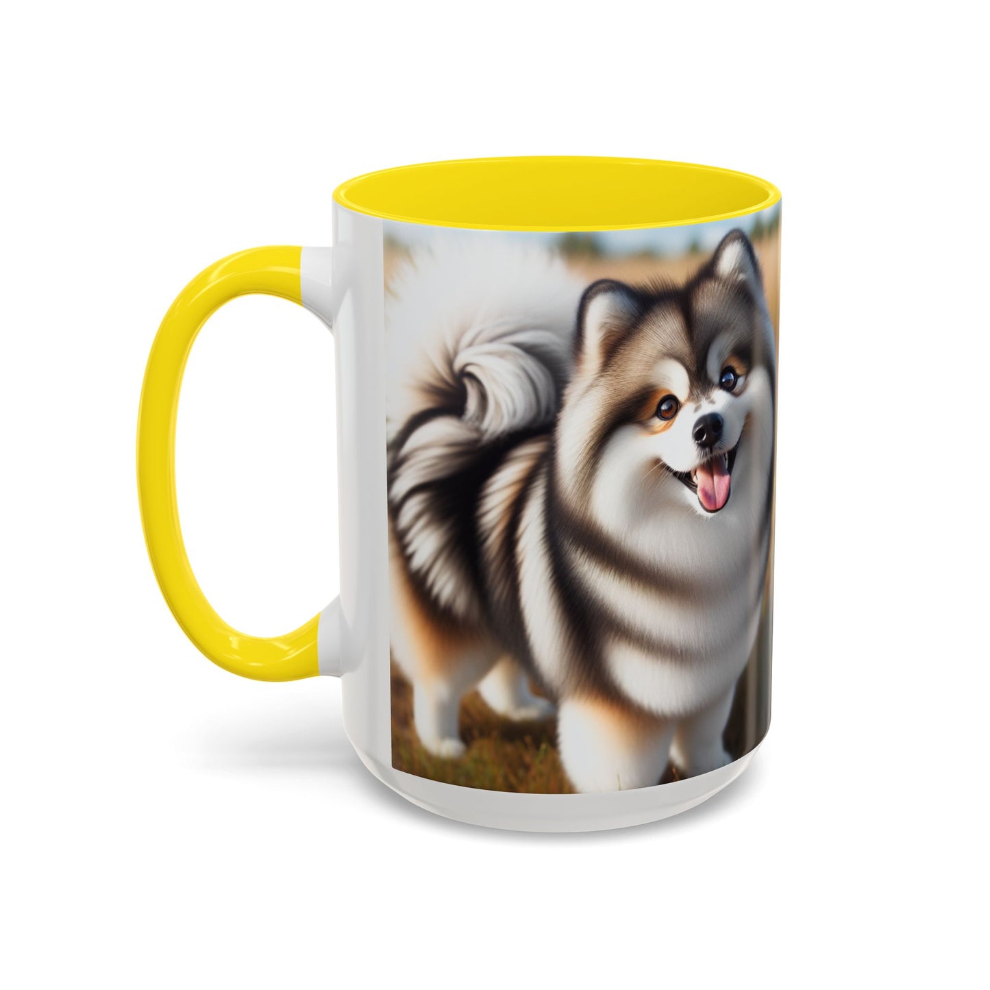 Taza de café con detalles de Pomsky: el regalo perfecto para los amantes de los perros