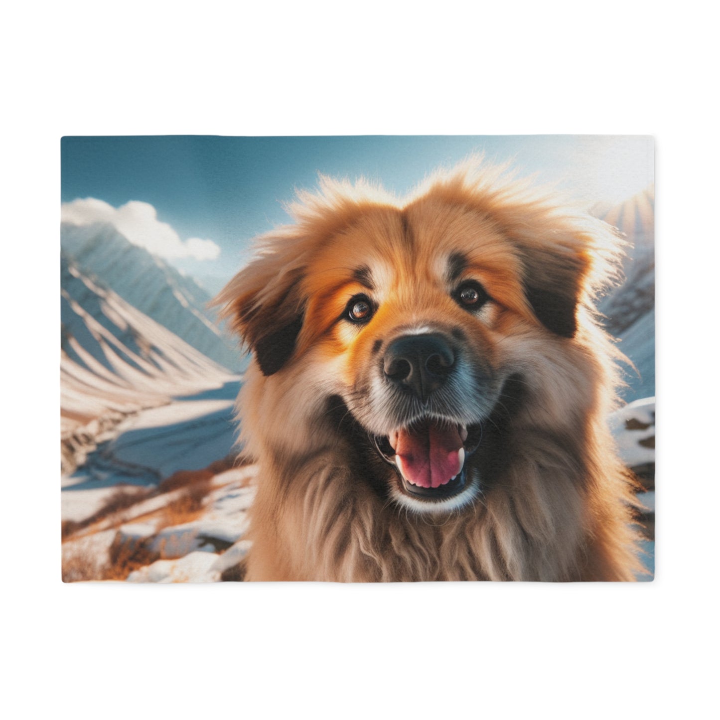 Couverture en sweat-shirt à l'effigie d'un berger himalayen