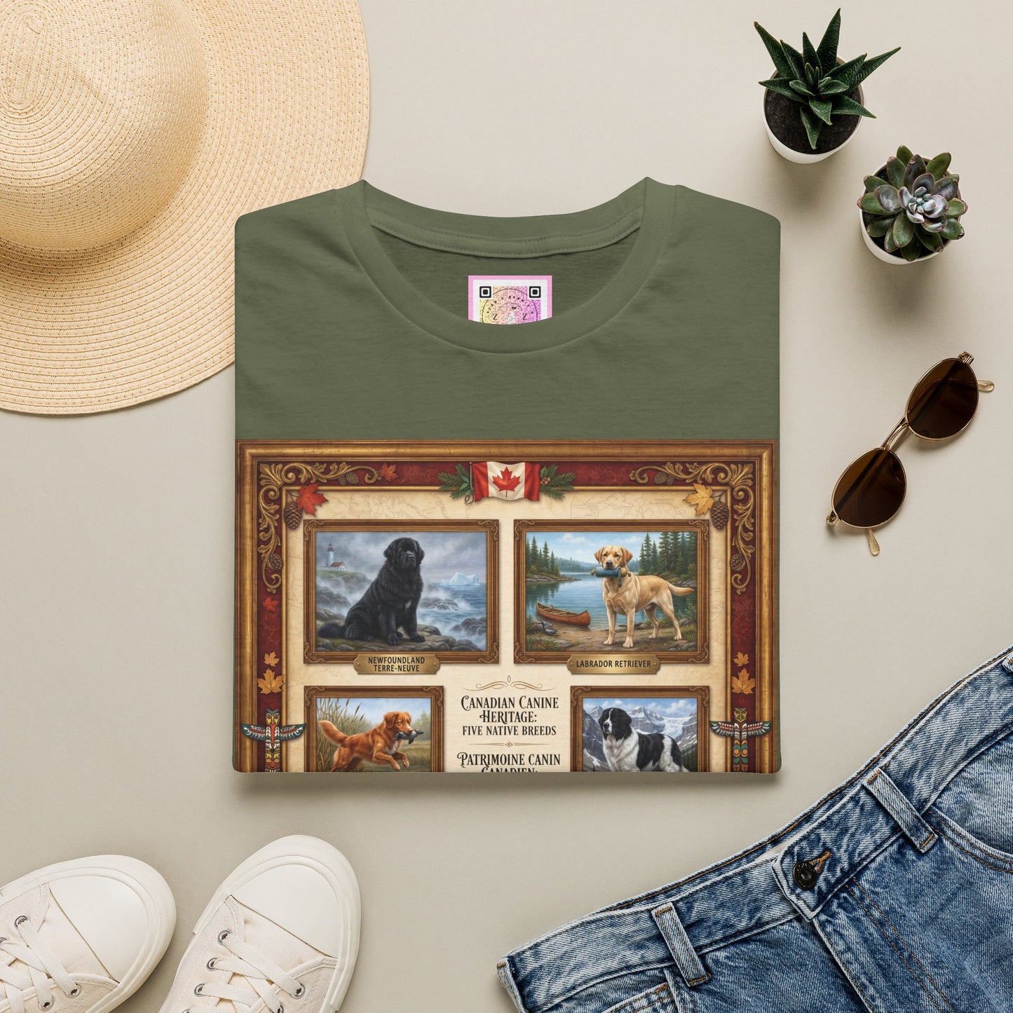 Canadian Canine Heritage Tee Shirt