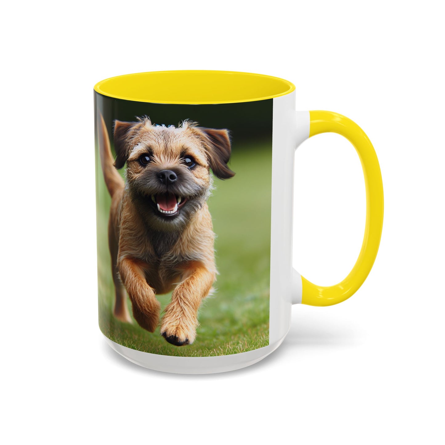 Border Terrier Accent Coffee Mug - Perfect Gift for Dog Lovers