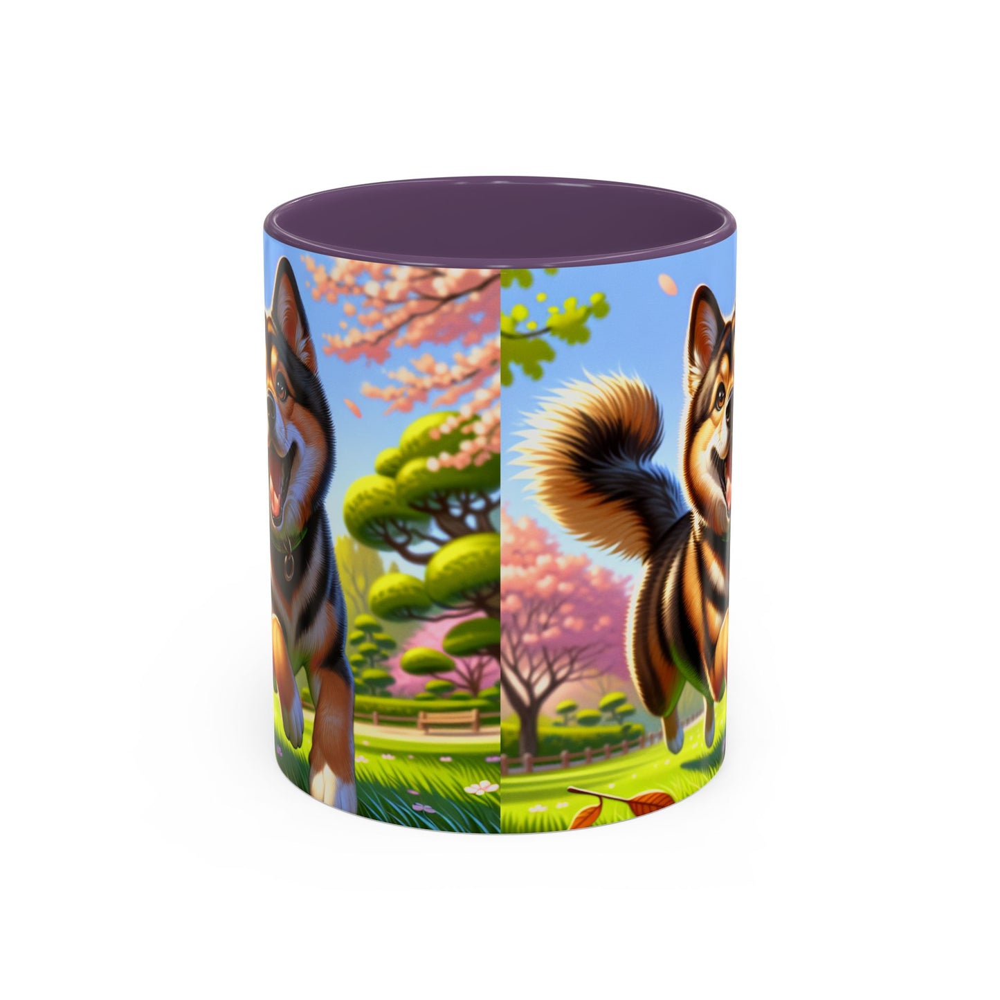 Taza de café con detalles de Shikoku: el regalo perfecto para los amantes de los perros