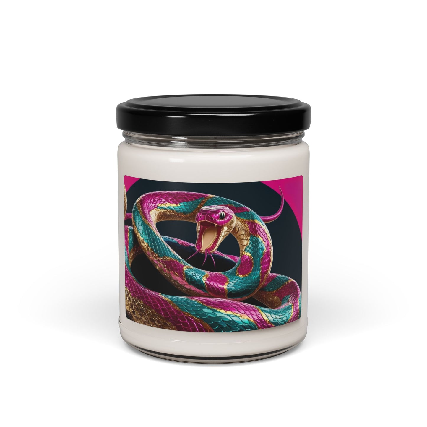 Psychedelic Snake- Scented Soy Candle, 9oz