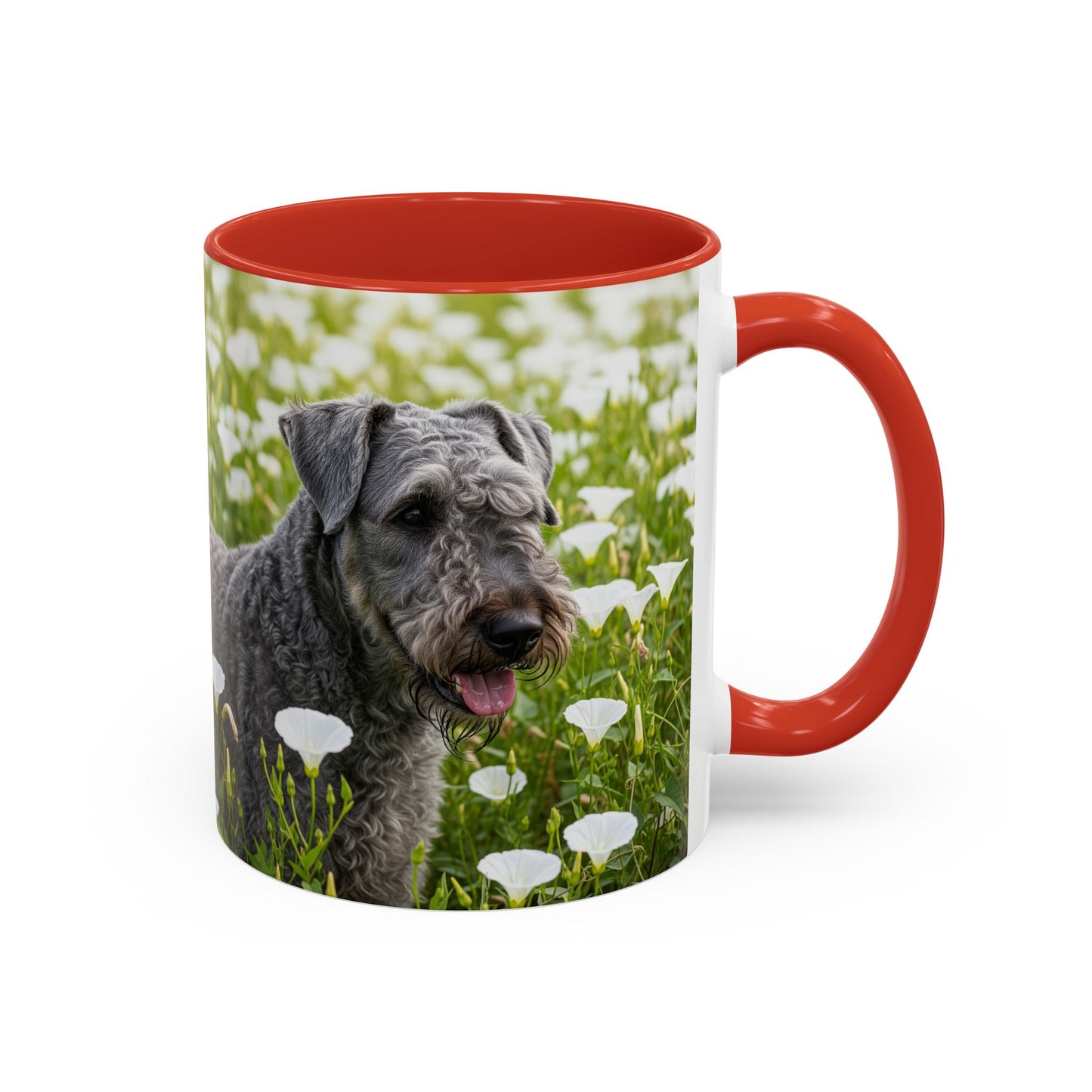 Taza de café con diseño de Kerry Blue Terrier: el regalo perfecto para los amantes de los perros.