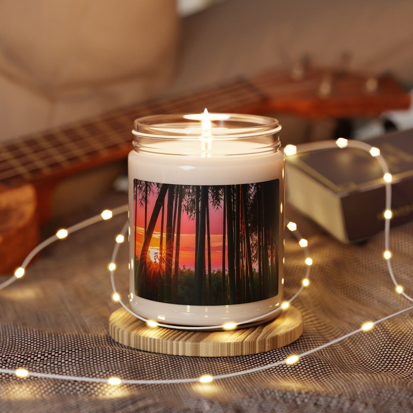 Bamboo Forest Sunrise- Scented Soy Candle, 9oz