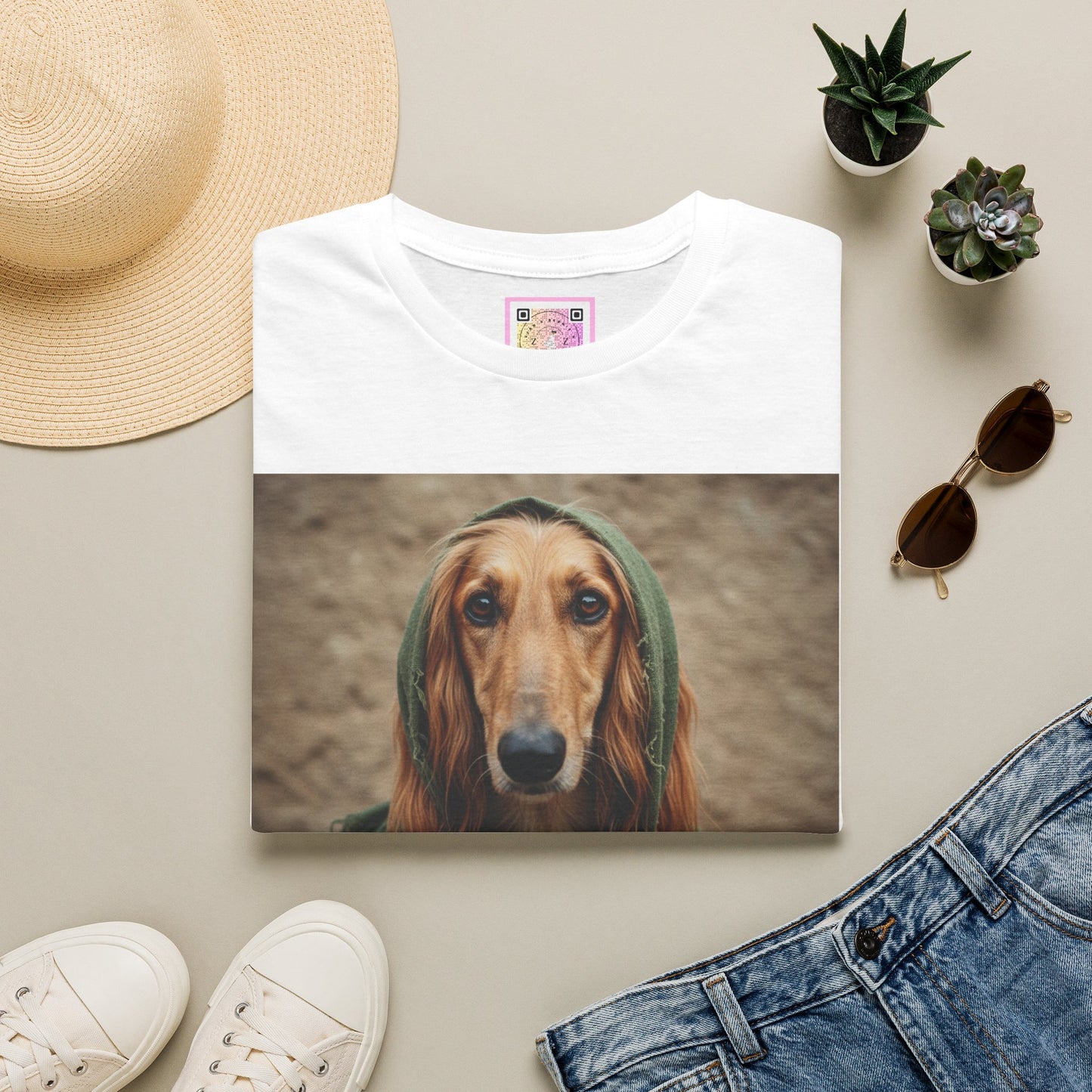 Canine Canvas Collection: McCurry Homage Tee Shirt