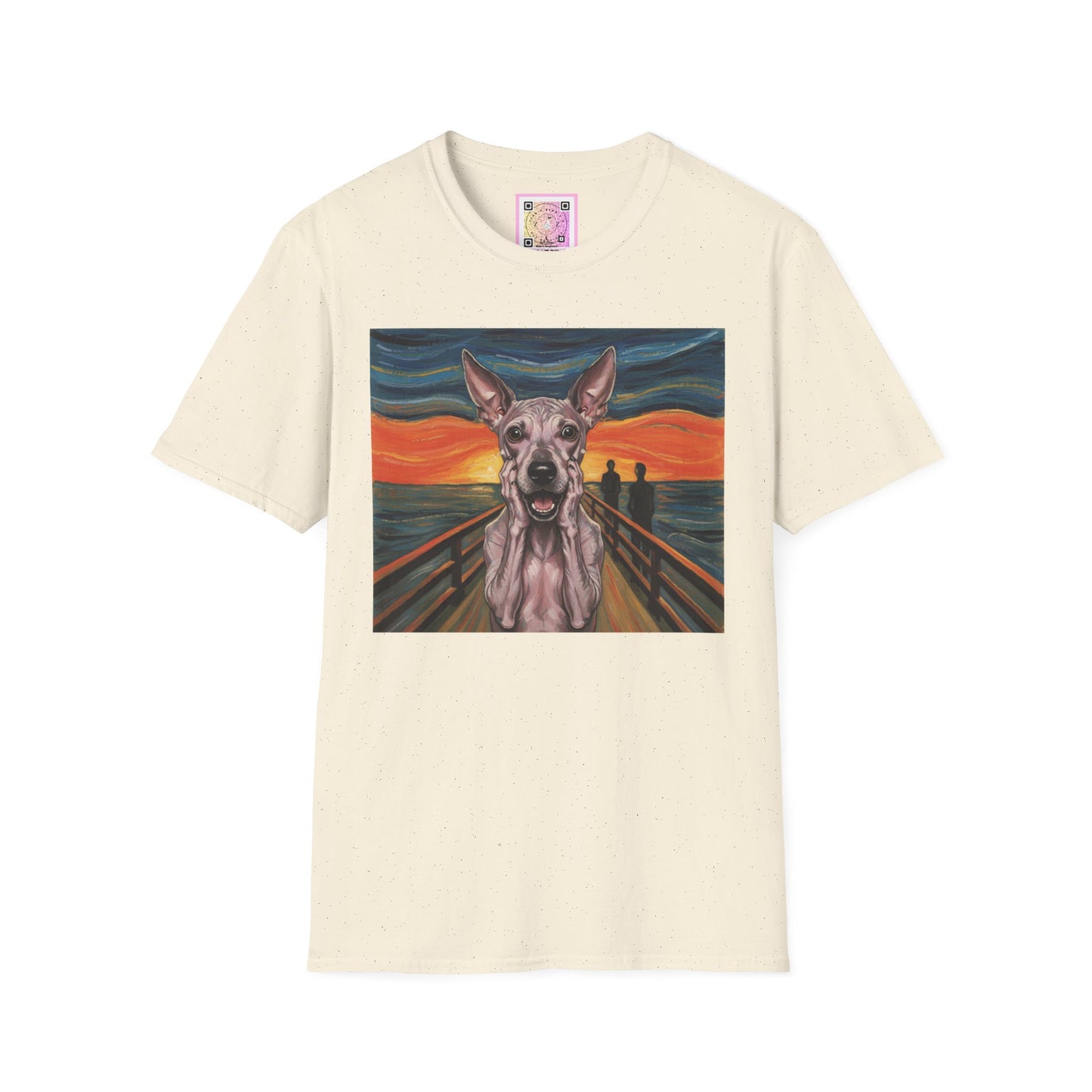 Canine Canvas Collection: Munch Homage Tee Shirt