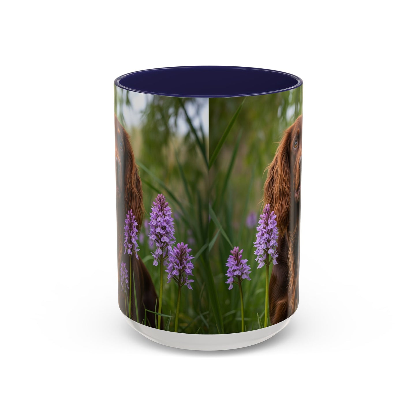 Mug à café à motif épagneul Pont-Audemer - Cadeau idéal pour les amoureux des chiens