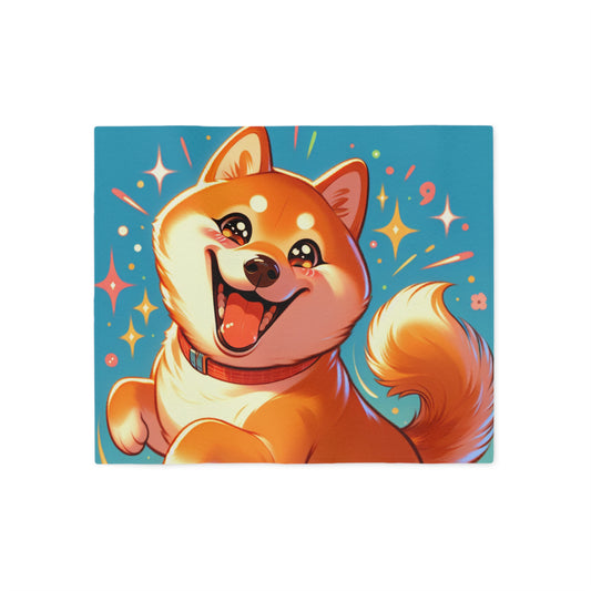 Shiba Inu Sweatshirt Blanket