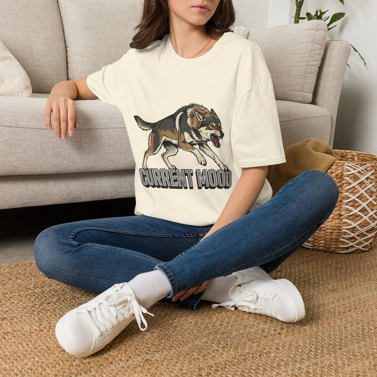 Czechoslovakian Wolfdog Current Mood Tee Shirt