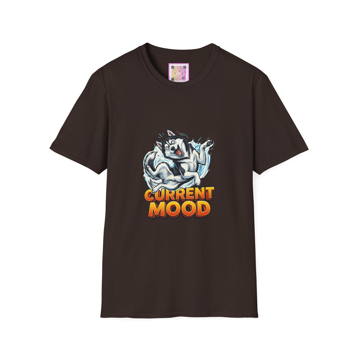 Siberian Husky Current Mood Tee Shirt