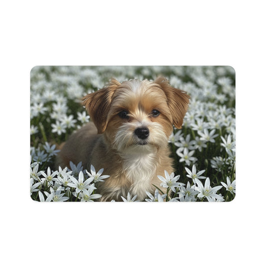 Pet Food Mat (12x18) - Morkie