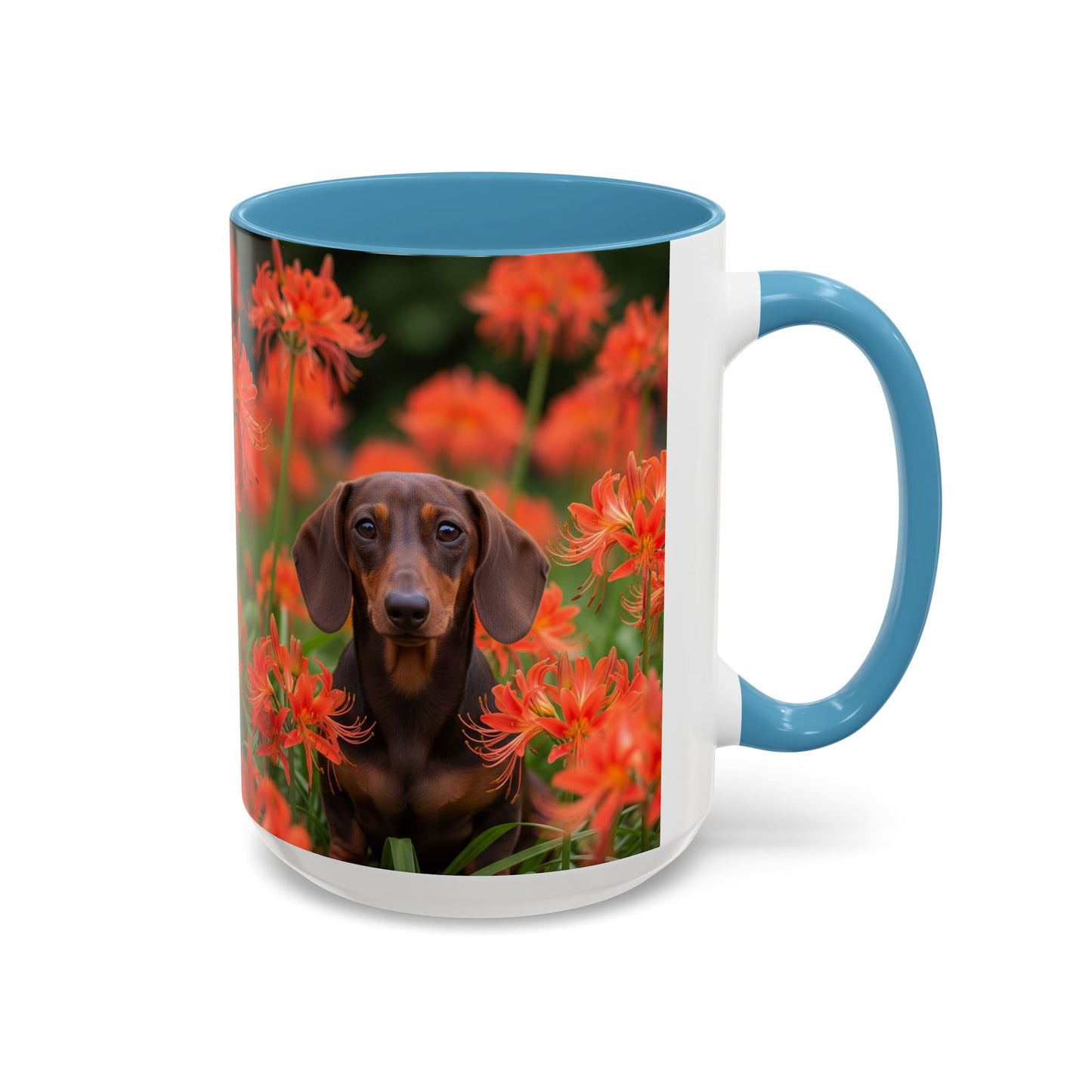 Dachshund Accent Coffee Mug - Perfect Gift for Dog Lovers
