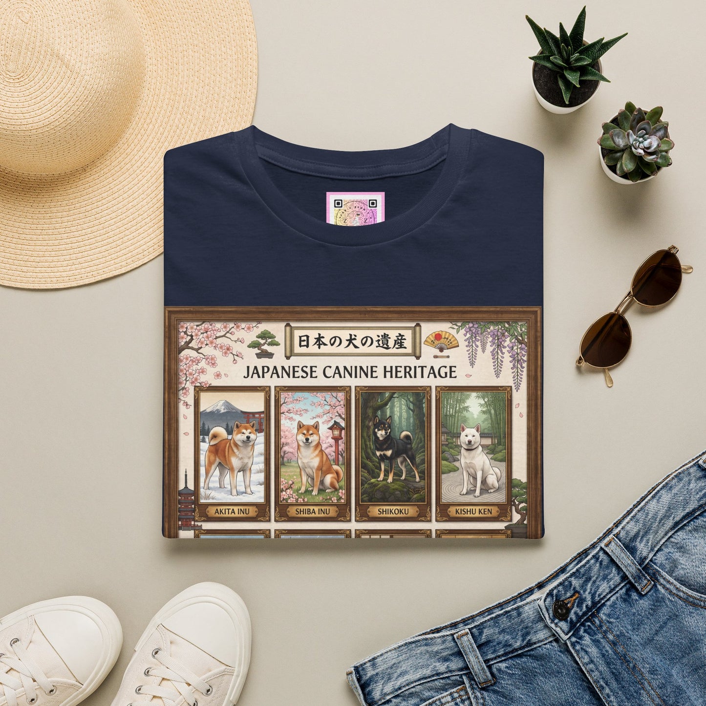 Japanese Canine Heritage Tee Shirt