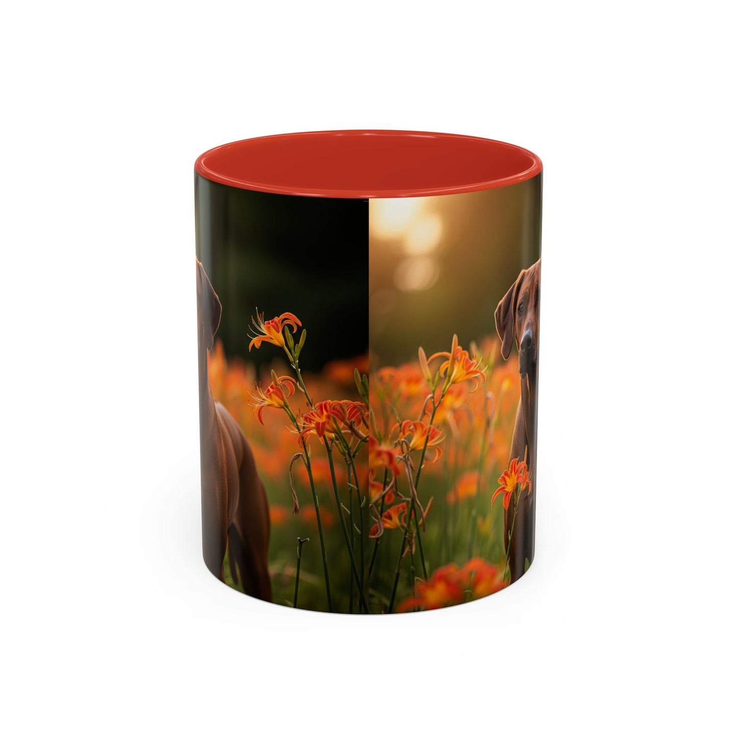 Taza de café con diseño de Rhodesian Ridgeback: el regalo perfecto para los amantes de los perros.