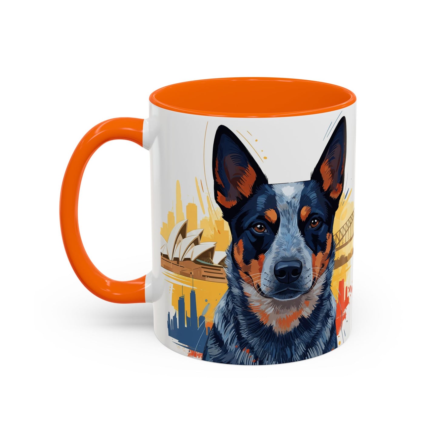 Australian Cattle Dog Accent Coffee Mug - Perfect Gift for Dog Lovers