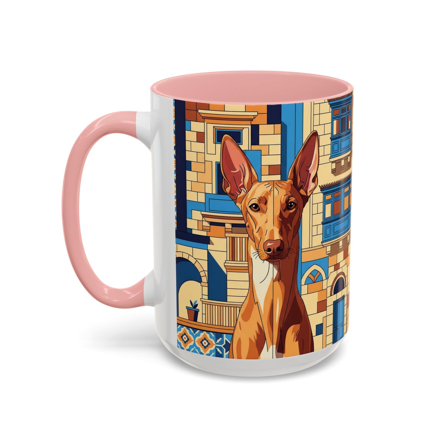 Taza de café con diseño de Pharaoh Hound: el regalo perfecto para los amantes de los perros.