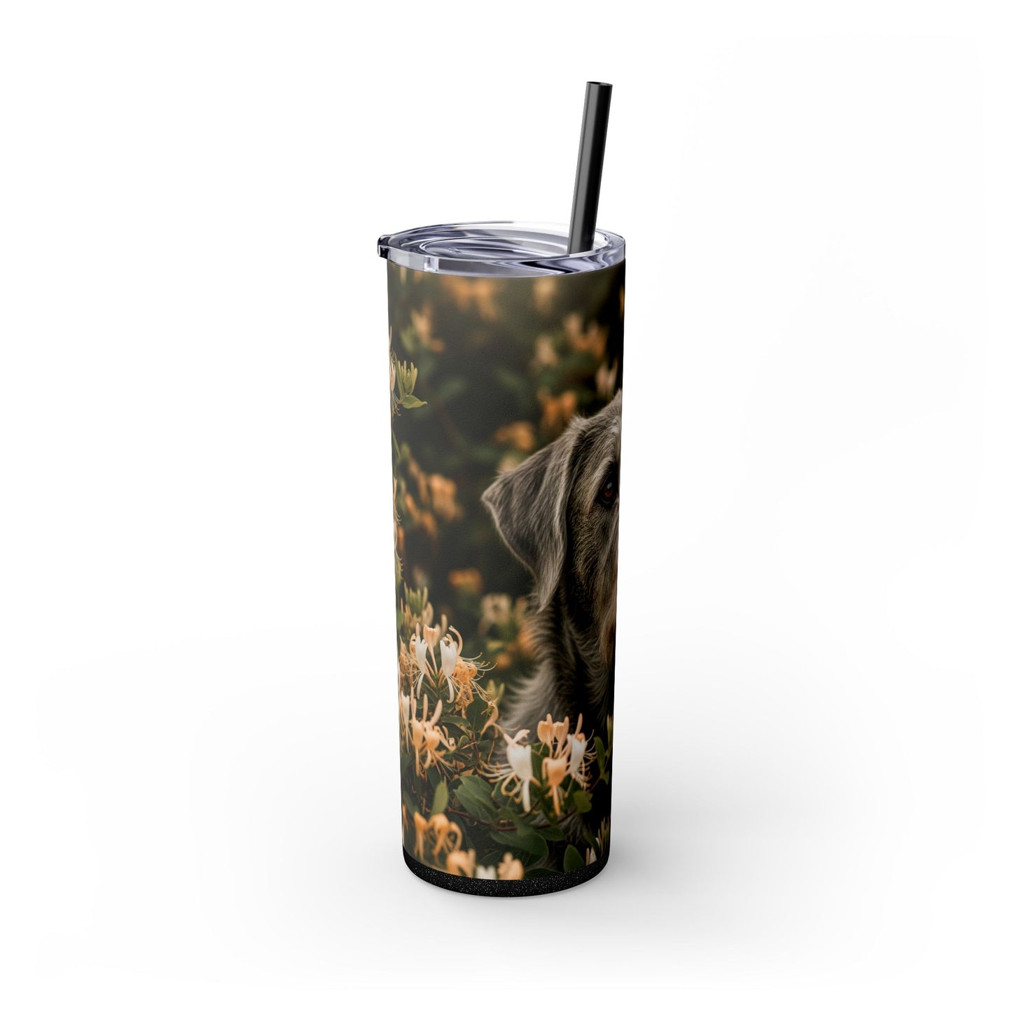 Otterhound Skinny Tumbler with Straw, 20oz