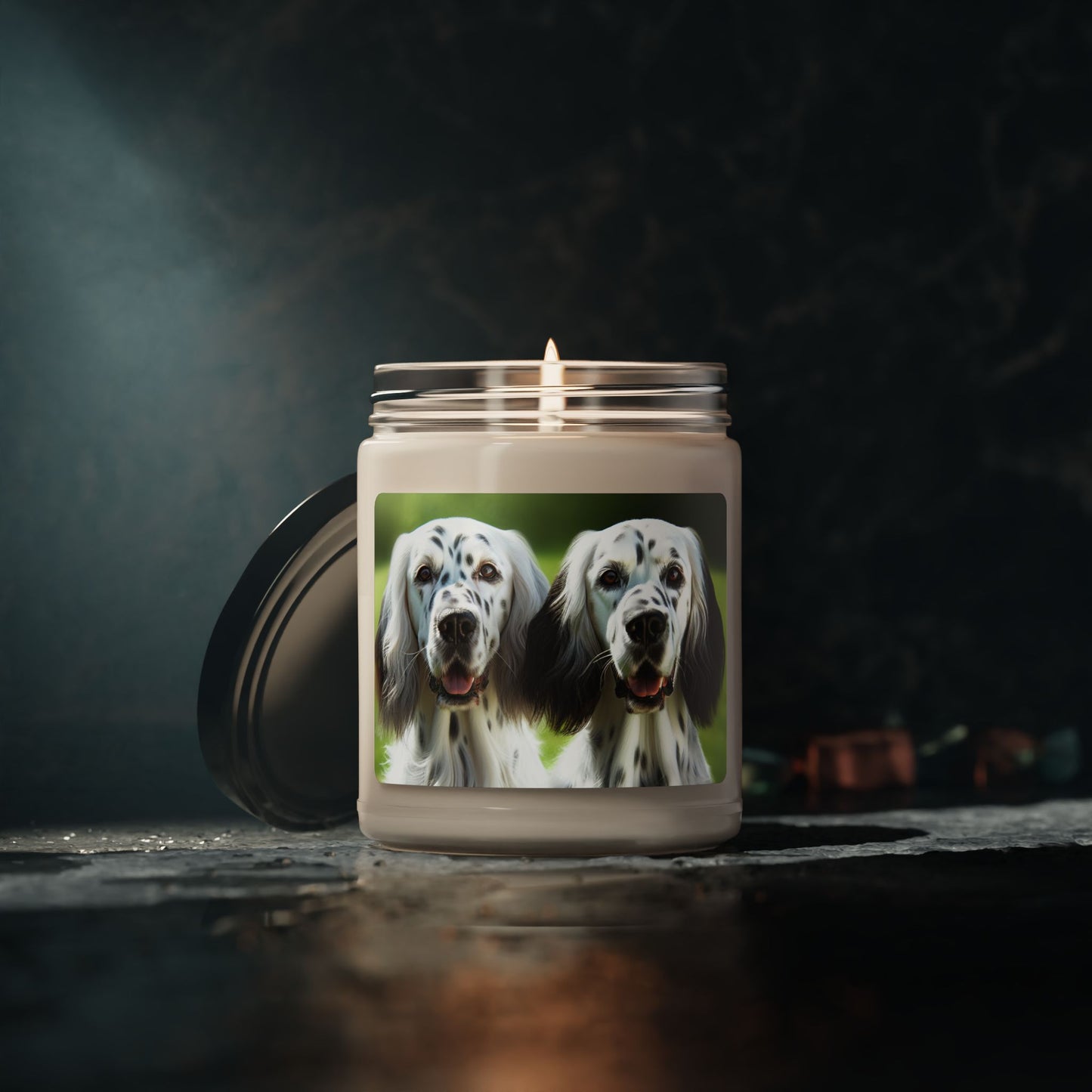 English Setter- Scented Soy Candle, 9oz