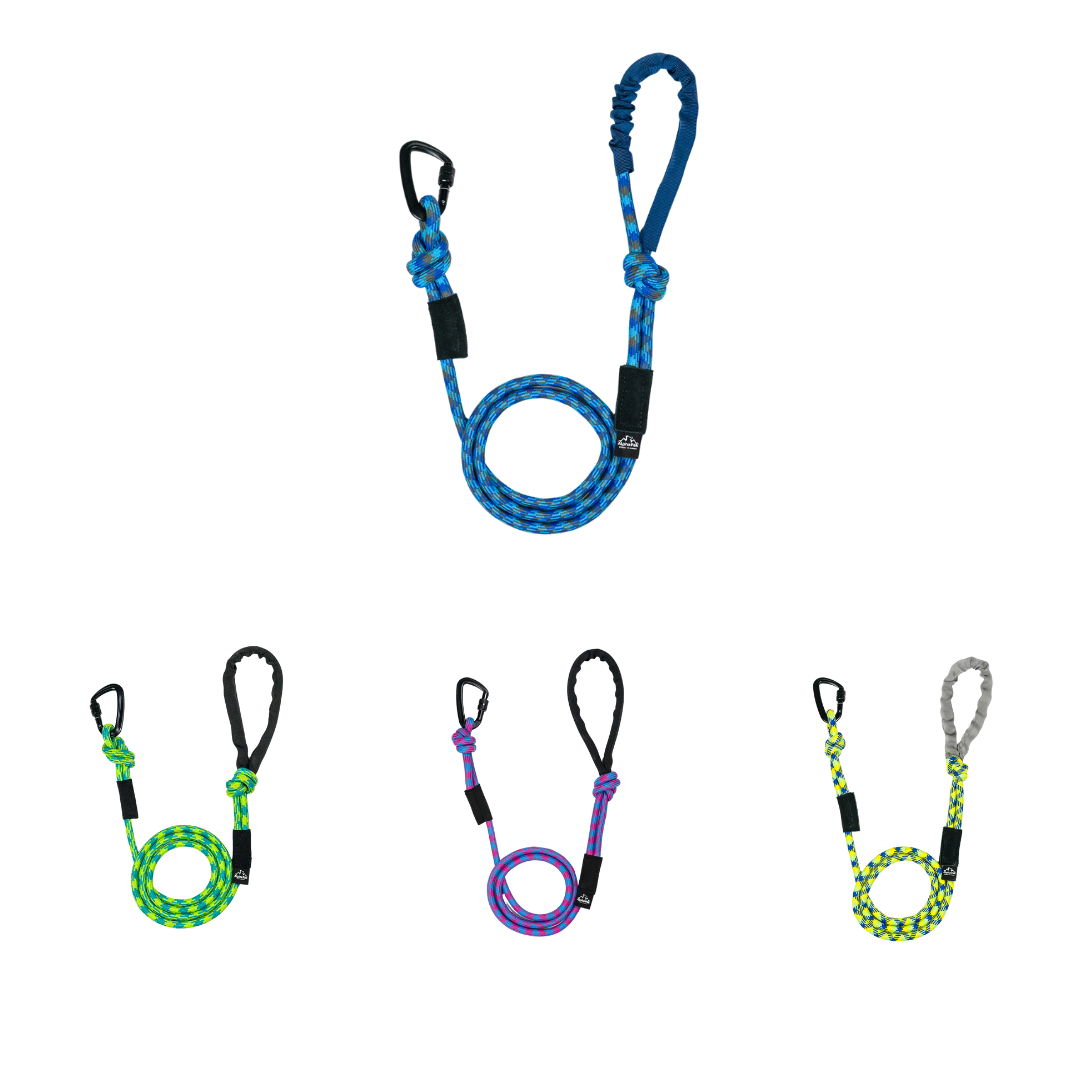 Laisse pour chien en corde kernmantle Adventure de 10 mm