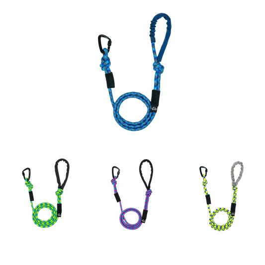 Laisse pour chien en corde kernmantle Adventure de 10 mm
