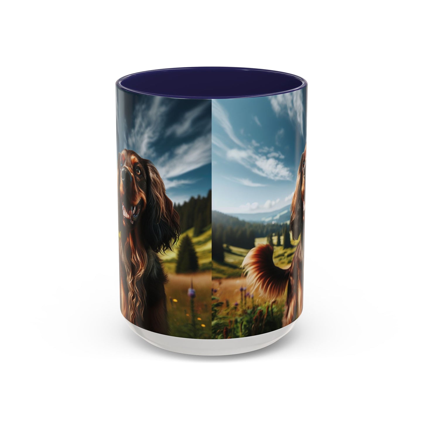 Deutscher Wachtelhund Accent Coffee Mug - Perfect Gift for Dog Lovers