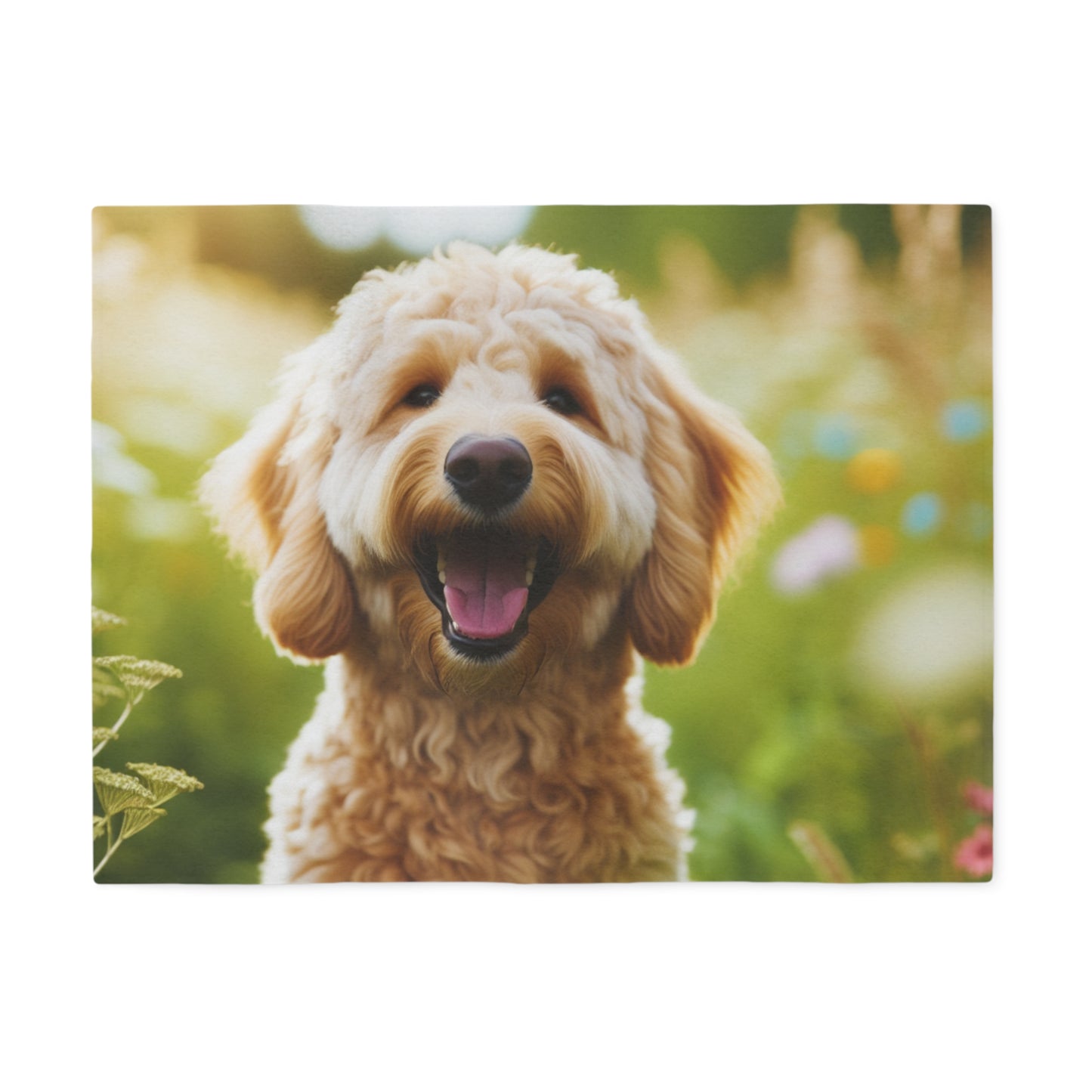 Manta de sudadera Labradoodle