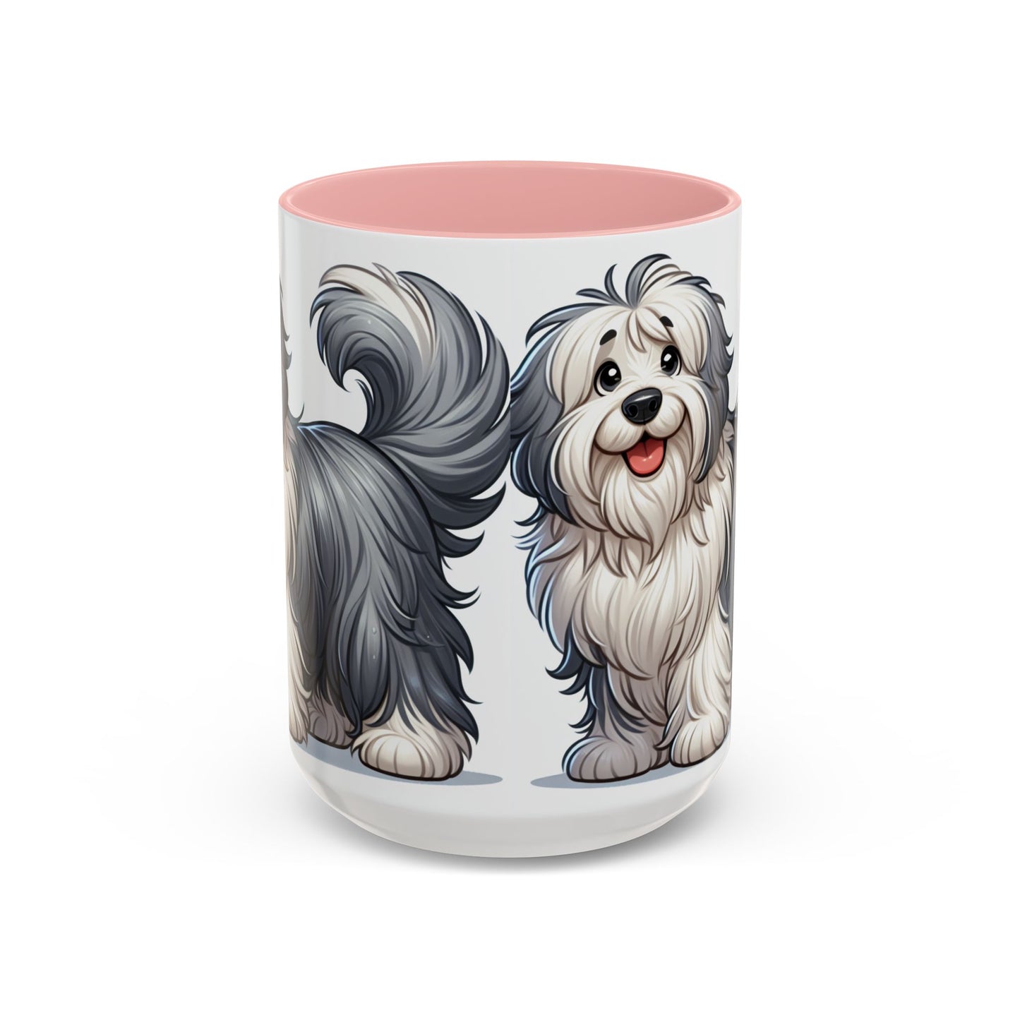 Mug à café à motif de bobtail - Cadeau idéal pour les amoureux des chiens