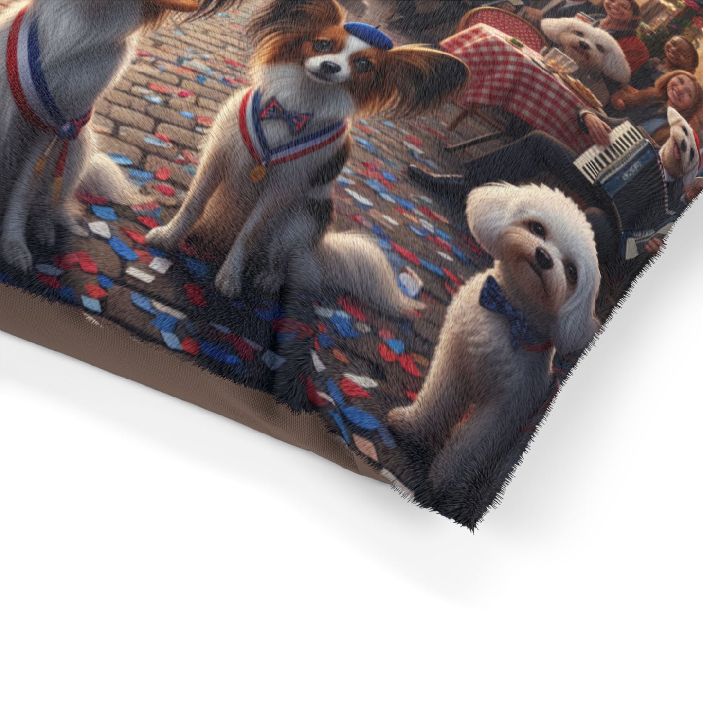 Poodle and Papillon Pet Bed