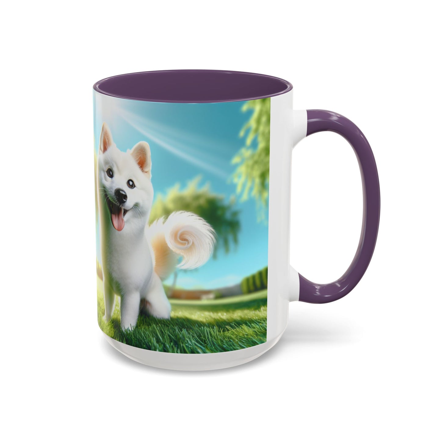 Mug Kishu Ken Accent Coffee - Cadeau idéal pour les amoureux des chiens