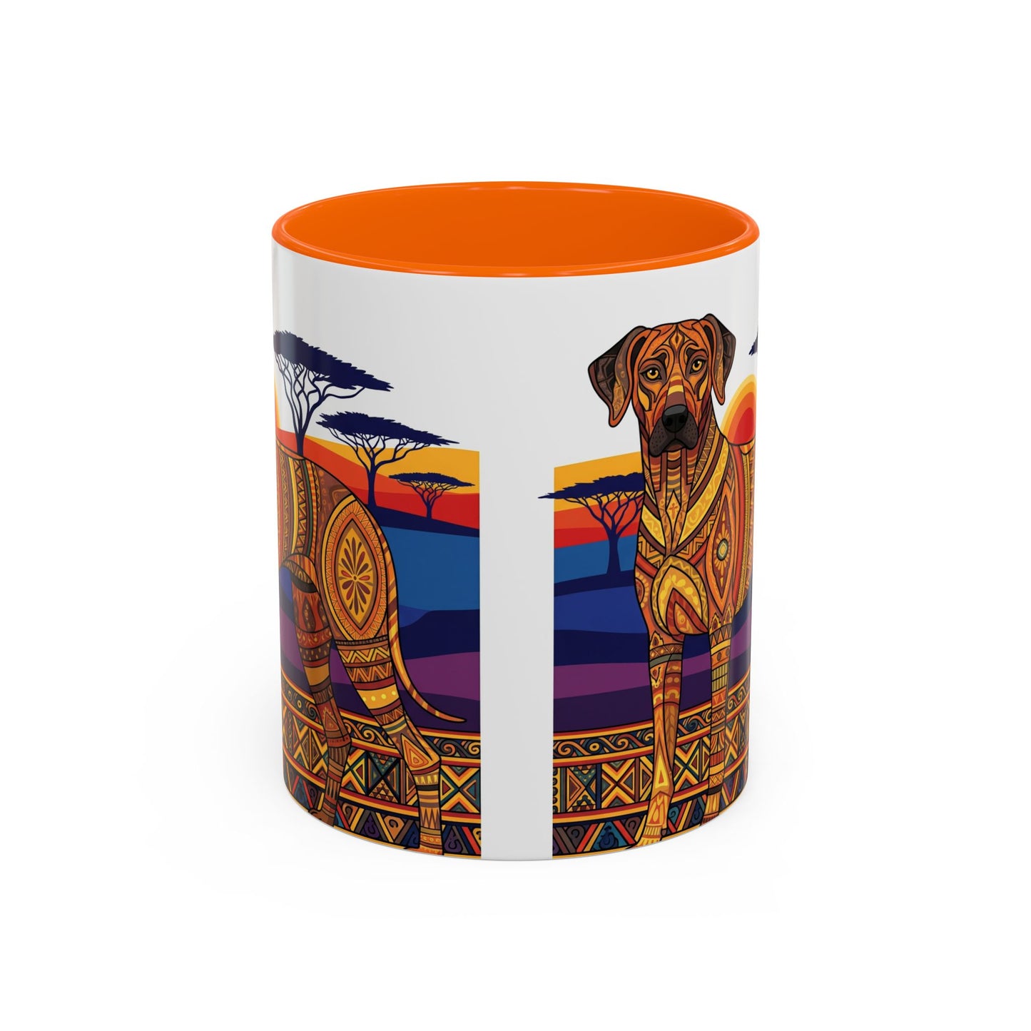 Taza de café con diseño de Rhodesian Ridgeback: el regalo perfecto para los amantes de los perros.