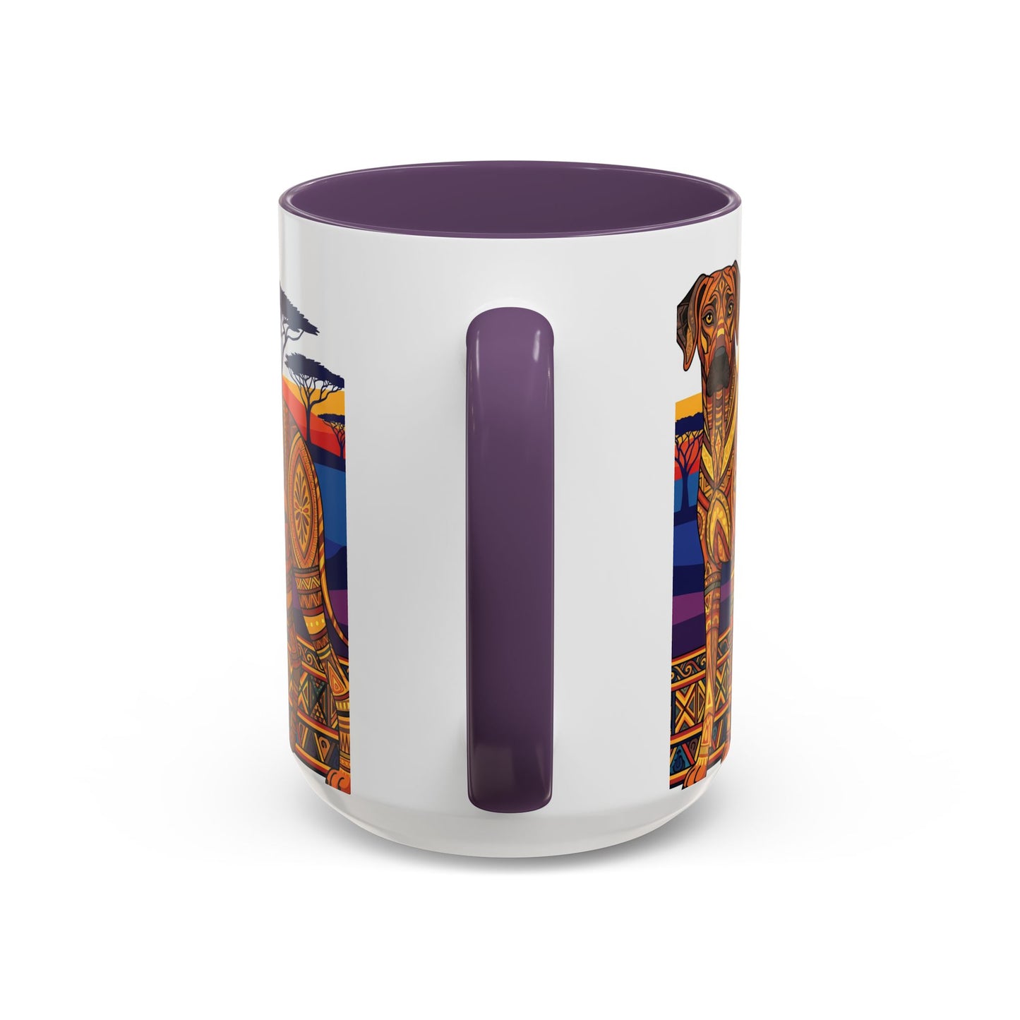 Taza de café con diseño de Rhodesian Ridgeback: el regalo perfecto para los amantes de los perros.