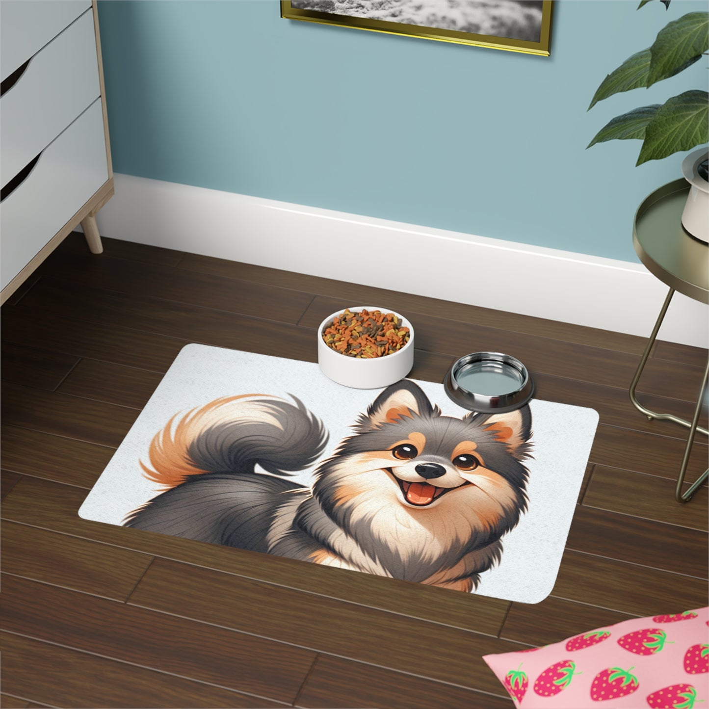 Pet Food Mat (12x18) - Swedish Vallhund