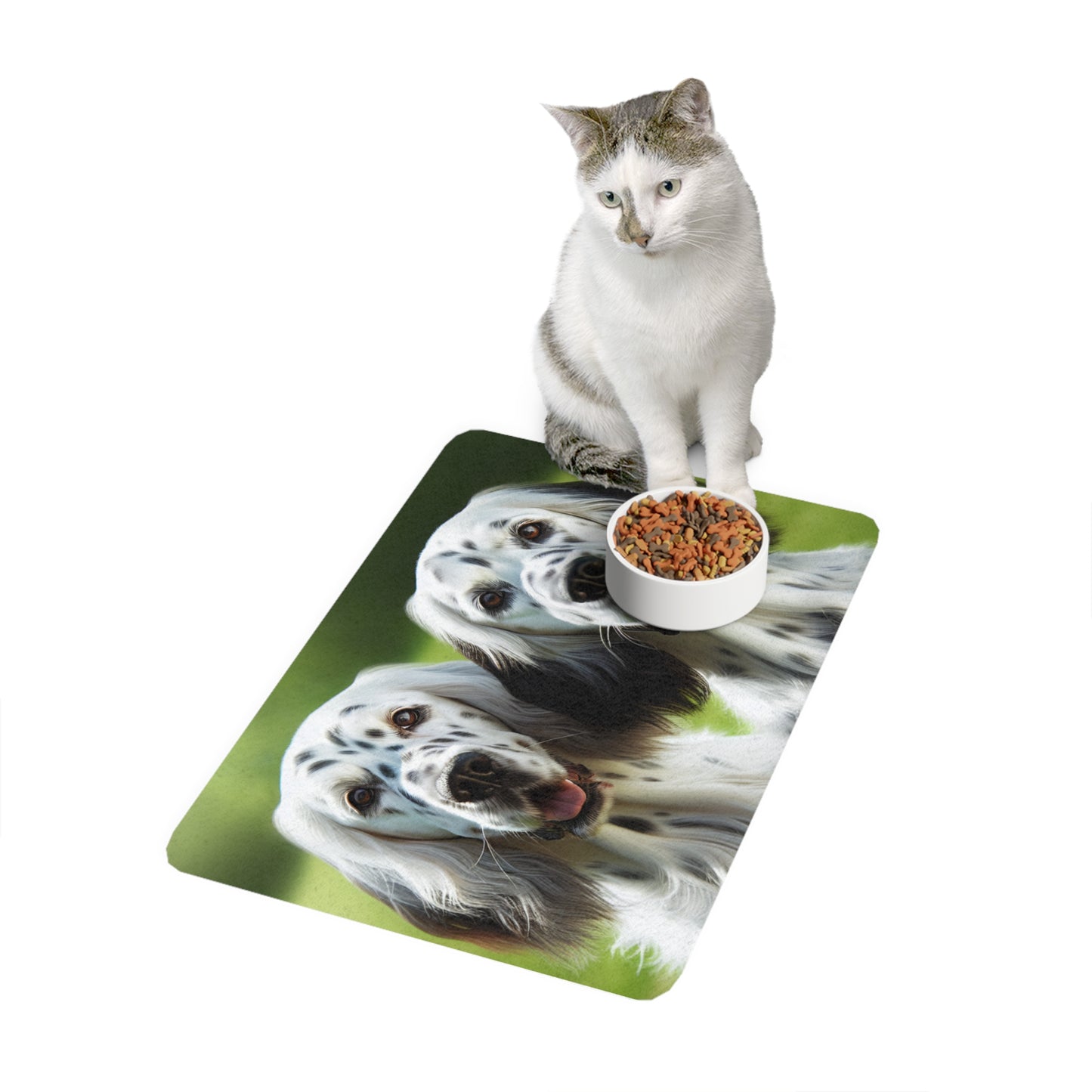 Pet Food Mat (12x18) - English Setter