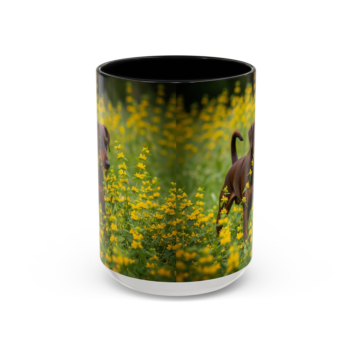 German Pinscher Accent Coffee Mug - Perfect Gift for Dog Lovers