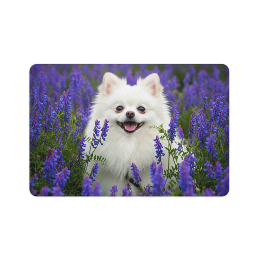 Pet Food Mat (12x18) - Pomeranian