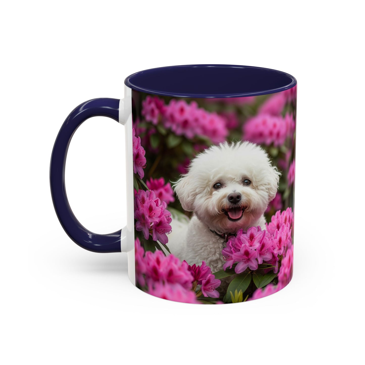 ! Bichon Frise Accent Mug – Ceramic Coffee Cup
