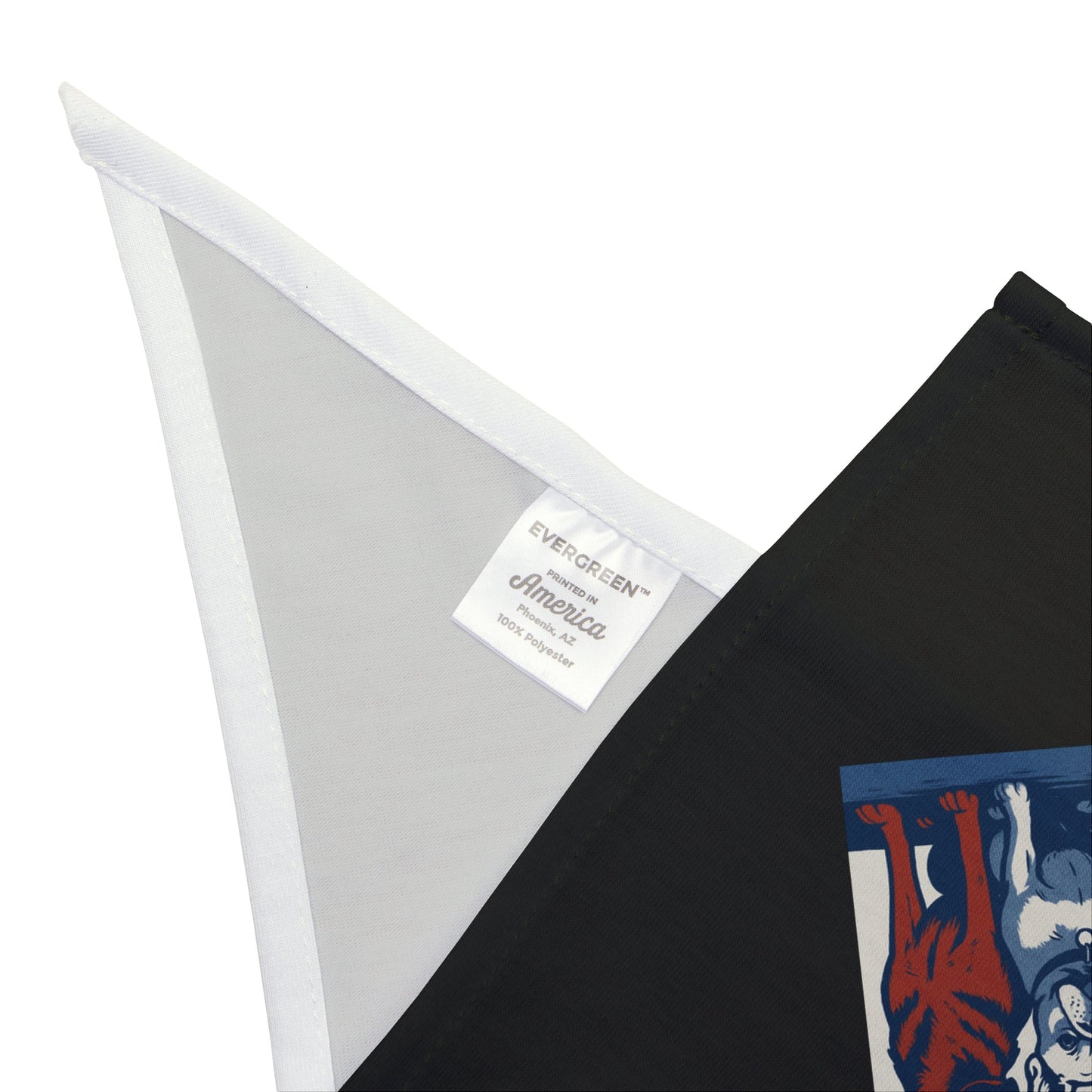 Bandana con diseño exclusivo de Perros por la Democracia