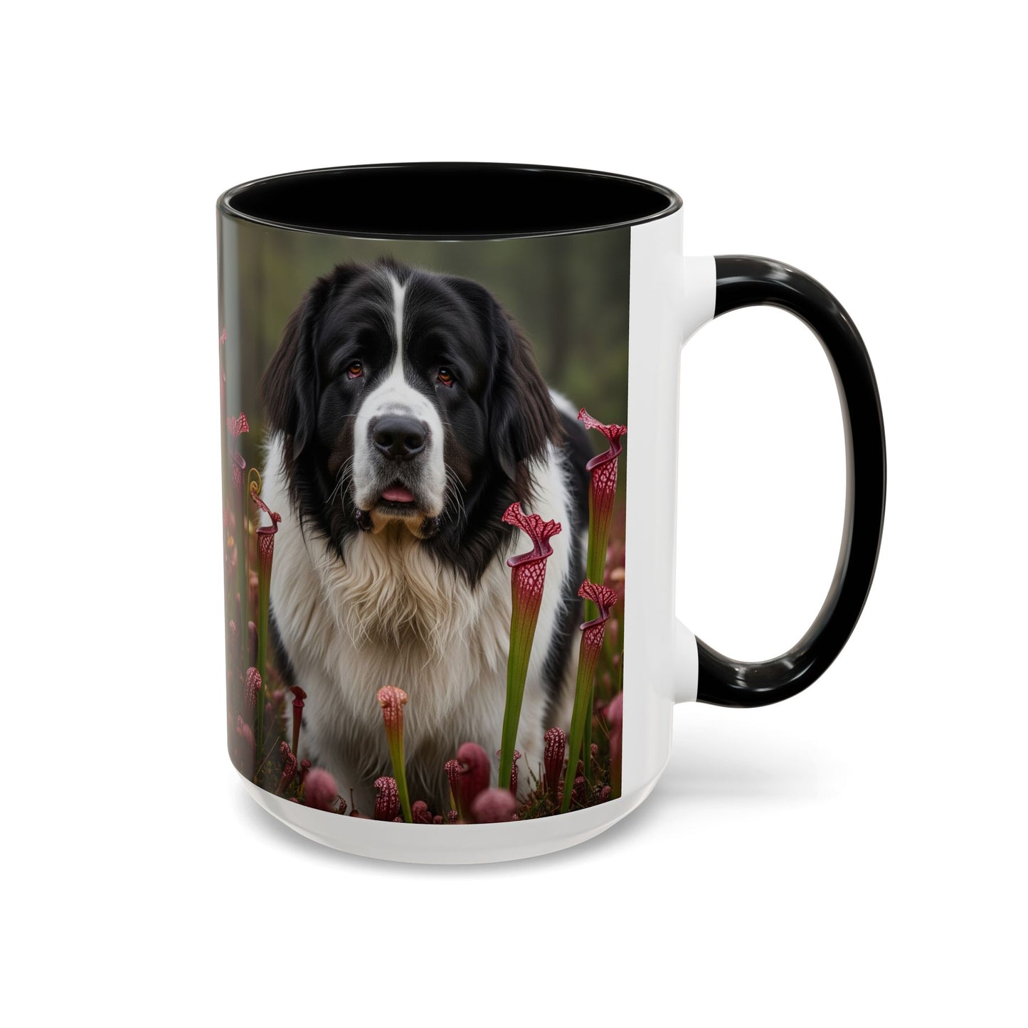 Taza de café con detalles de Landseer: el regalo perfecto para los amantes de los perros