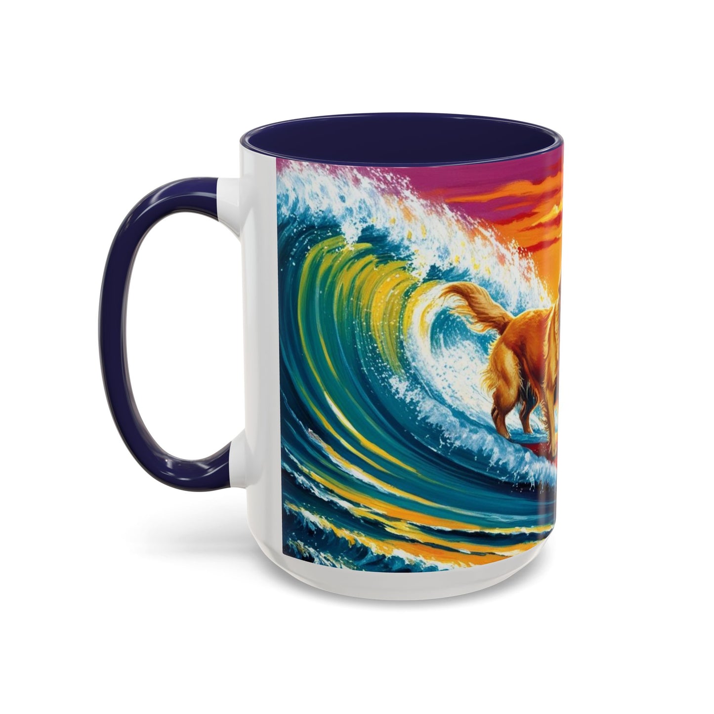 Taza de café con detalles de Surf Dogs: el regalo perfecto para los amantes de los perros